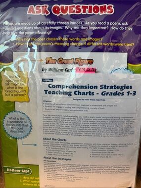 Lakeshore Learning Kids Comprehension Strategies - - Teaching Charts